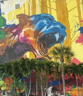 love Graffiti art Wynwood